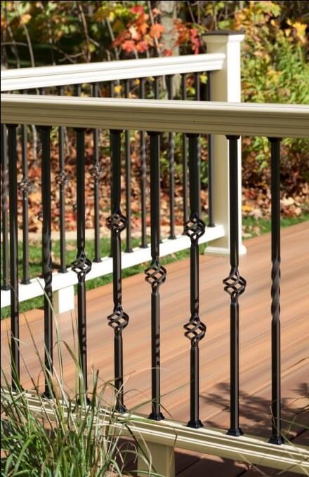 wire deck railing ideas