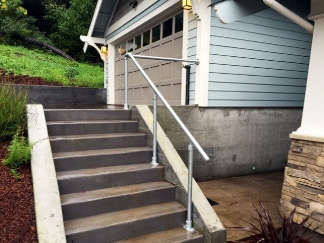 do it yourself deck railing ideas