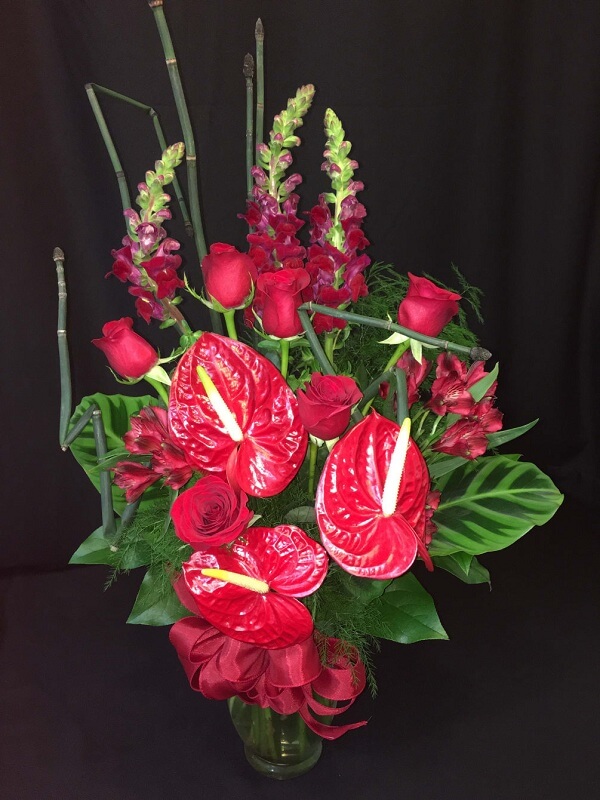 artificial tropical flowers