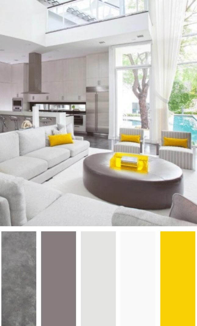 living room color schemes cream couch