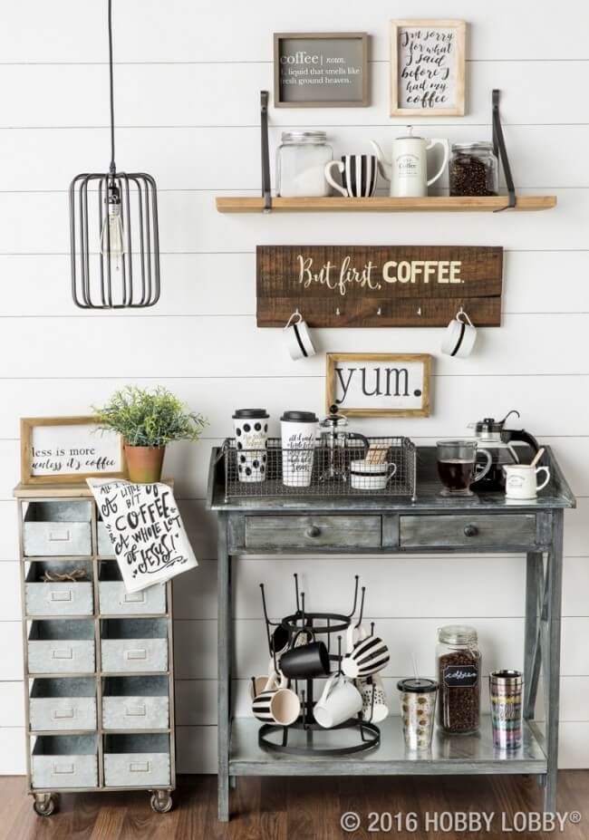 coffee station furniture