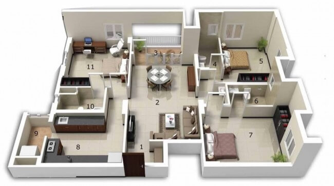 small barndominium floor plans