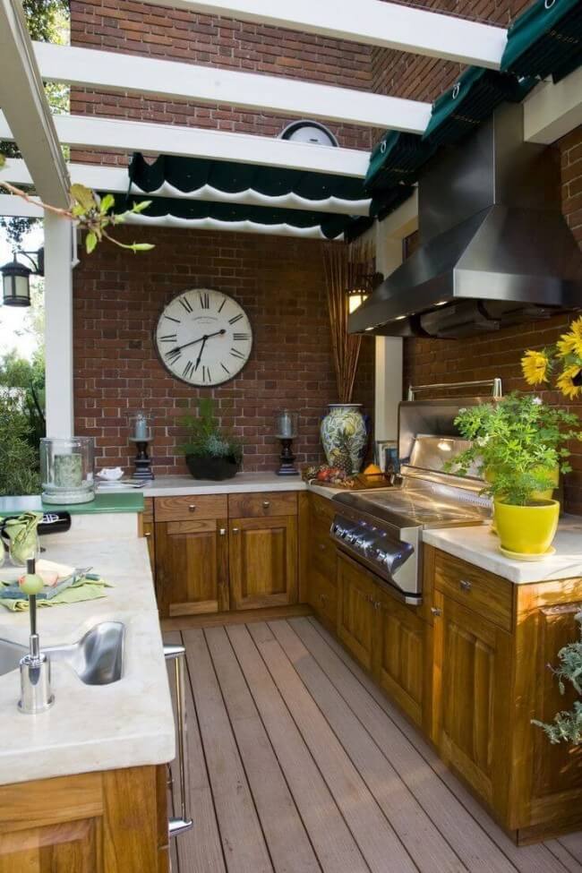 outdoor kitchen bar ideas