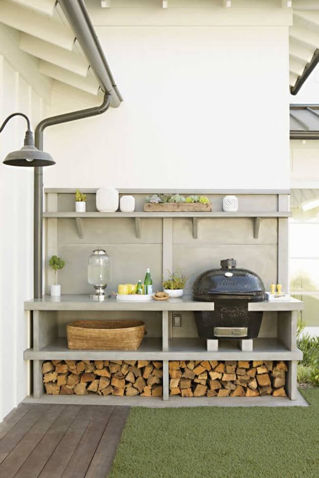 outdoor kitchen ideas small spaces