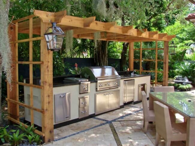 outdoor kitchen ideas diy