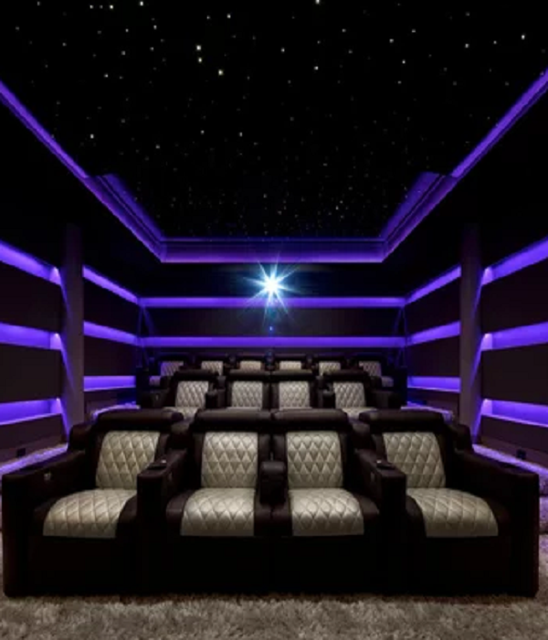 home movie theater decor